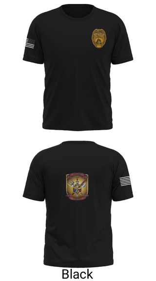 Short Sleeve Performance Shirt, 4th Law Enforcement Battalion Bravo Company, Marines, Teamtime, Team time, sublimation, custom sports apparel, team uniforms, spirit wear, spiritwear, sports uniforms, custom shirts, team store, custom team store, fundraiser sports, apparel fundraiser
