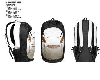 Gear Bag, Junior maroons, Wrestling, Teamtime, Team time, sublimation, custom sports apparel, team uniforms, spirit wear, spiritwear, sports uniforms, custom shirts, team store, custom team store, fundraiser sports, apparel fundraiser