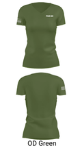 FMS 10 17327238 Women's Short Sleeve V-neck Shirt - 46