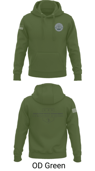 Hoodie, GOLD STAR POLICE DEPARTMENT, , Teamtime, Team time, sublimation, custom sports apparel, team uniforms, spirit wear, spiritwear, sports uniforms, custom shirts, team store, custom team store, fundraiser sports, apparel fundraiser