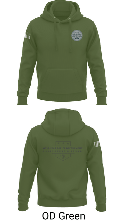GOLD STAR POLICE DEPARTMENT 55137313 Hoodie - 55