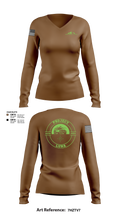 Porject Luna 75740866 Women's Long Sleeve V-neck Shirt - 1