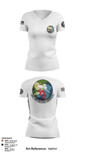 20th Intelligence Squadron 35709340 Women's Short Sleeve V-neck Shirt - 5