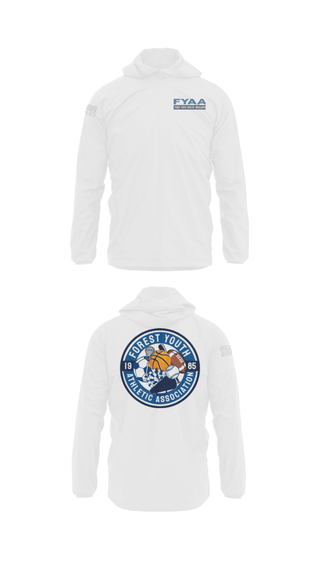 Windbreaker, Forest Youth Athletic Association Football, Football, Teamtime, Team time, sublimation, custom sports apparel, team uniforms, spirit wear, spiritwear, sports uniforms, custom shirts, team store, custom team store, fundraiser sports, apparel fundraiser