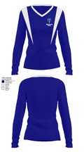 iMater Knights 12068030 Women's Long Sleeve V-neck Shirt - 28