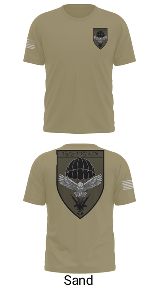Old School Cotton Feel Shirt, 8.FschJgRgt 26, Army, Teamtime, Team time, sublimation, custom sports apparel, team uniforms, spirit wear, spiritwear, sports uniforms, custom shirts, team store, custom team store, fundraiser sports, apparel fundraiser