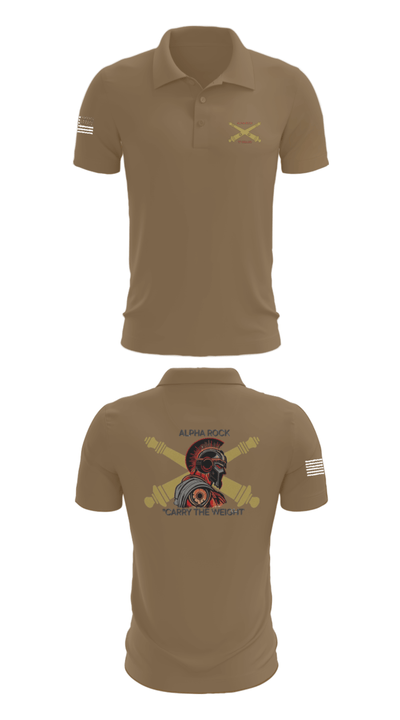 ALPHA ROCK 20137343 Short Sleeve Performance Polo - 7