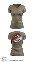1-1 cav 82993951 Women's Short Sleeve V-neck Shirt - 2