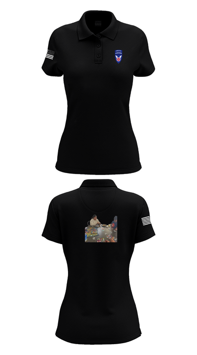 11th ABN DIV WO 32210325 Women's Short Sleeve Performance Polo  - 34