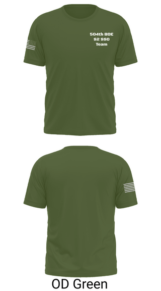 Short Sleeve Performance Shirt, 504th BDE S2 SSO Team, Army, Teamtime, Team time, sublimation, custom sports apparel, team uniforms, spirit wear, spiritwear, sports uniforms, custom shirts, team store, custom team store, fundraiser sports, apparel fundraiser