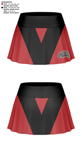 Skort, Bucklin R-2 High School Cheer, Cheer, Teamtime, Team time, sublimation, custom sports apparel, team uniforms, spirit wear, spiritwear, sports uniforms, custom shirts, team store, custom team store, fundraiser sports, apparel fundraiser