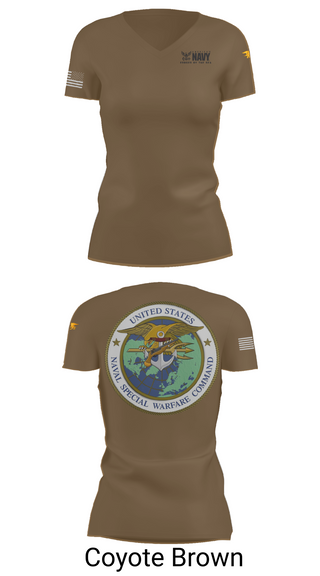 Womens Short Sleeve Vneck Shirt, SEAL Team, Navy, Teamtime, Team time, sublimation, custom sports apparel, team uniforms, spirit wear, spiritwear, sports uniforms, custom shirts, team store, custom team store, fundraiser sports, apparel fundraiser