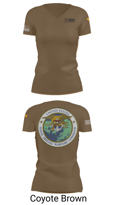 SEAL Team 4781251 Women's Short Sleeve V-neck Shirt - 8
