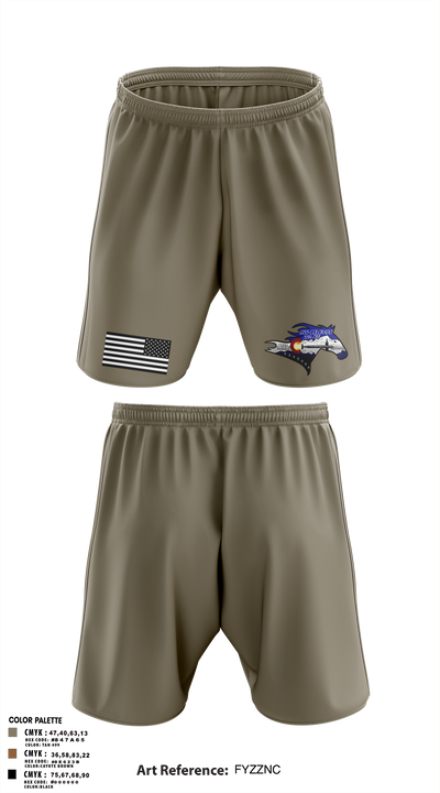 USS Colorado 62419768 Athletic Shorts With Pockets - 1