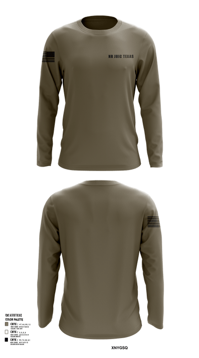 NR JUIC TEXAS 2052729 Long Sleeve Performance Shirt - 114