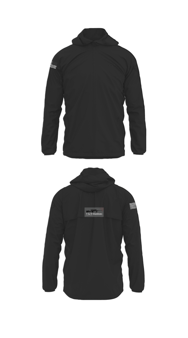 Windbreaker, T&D Munitions, , Teamtime, Team time, sublimation, custom sports apparel, team uniforms, spirit wear, spiritwear, sports uniforms, custom shirts, team store, custom team store, fundraiser sports, apparel fundraiser