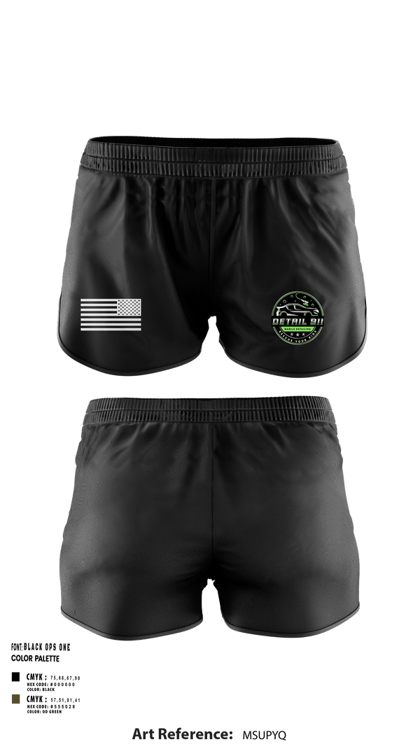 Ranger Panties, Detail 911, , Teamtime, Team time, sublimation, custom sports apparel, team uniforms, spirit wear, spiritwear, sports uniforms, custom shirts, team store, custom team store, fundraiser sports, apparel fundraiser