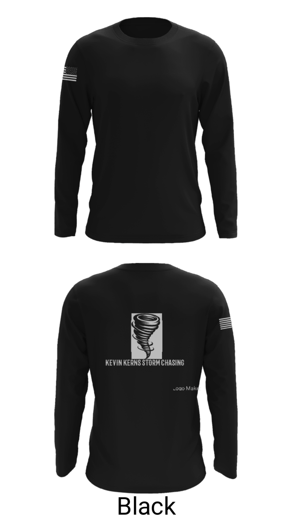 Long Sleeve Performance Shirt, KEVIN KERNS STORM CHASING, , Teamtime, Team time, sublimation, custom sports apparel, team uniforms, spirit wear, spiritwear, sports uniforms, custom shirts, team store, custom team store, fundraiser sports, apparel fundraiser