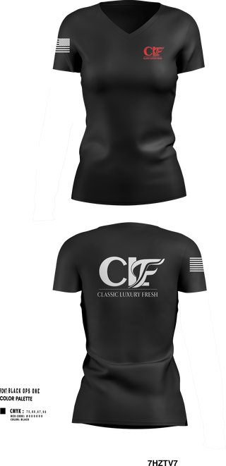 Womens Short Sleeve Vneck Shirt, CLF, , Teamtime, Team time, sublimation, custom sports apparel, team uniforms, spirit wear, spiritwear, sports uniforms, custom shirts, team store, custom team store, fundraiser sports, apparel fundraiser