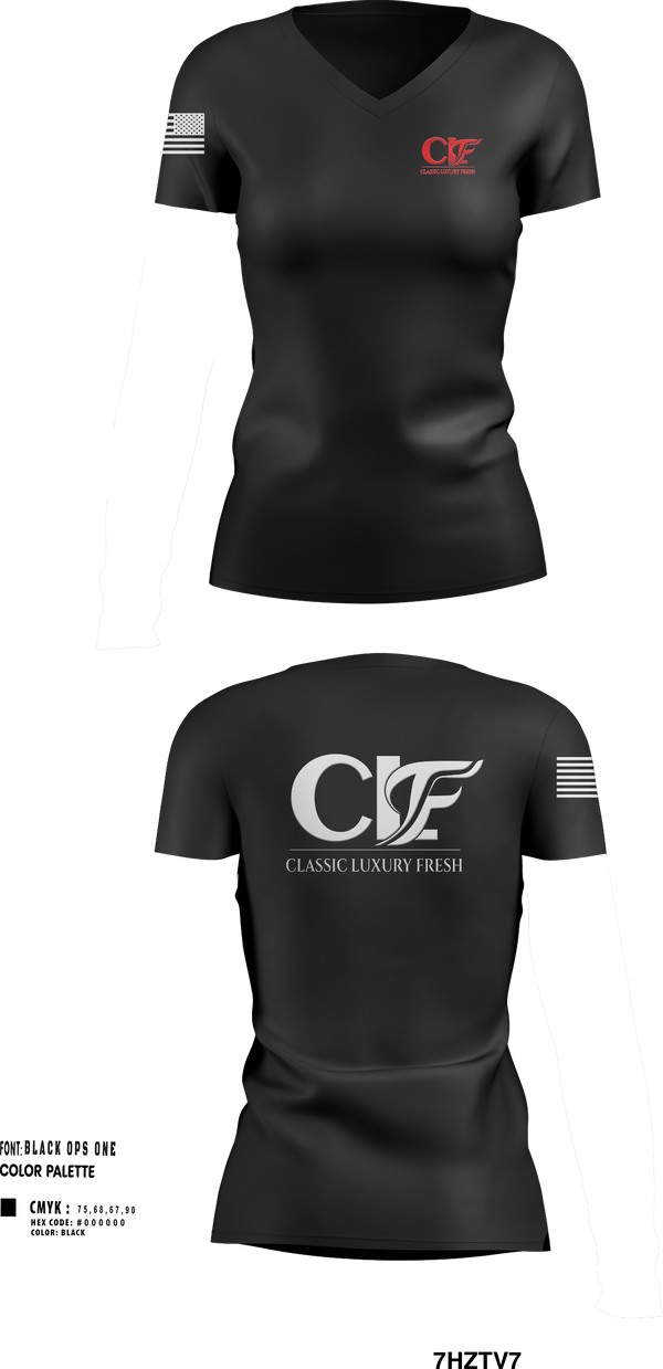 Womens Short Sleeve Vneck Shirt, CLF, , Teamtime, Team time, sublimation, custom sports apparel, team uniforms, spirit wear, spiritwear, sports uniforms, custom shirts, team store, custom team store, fundraiser sports, apparel fundraiser