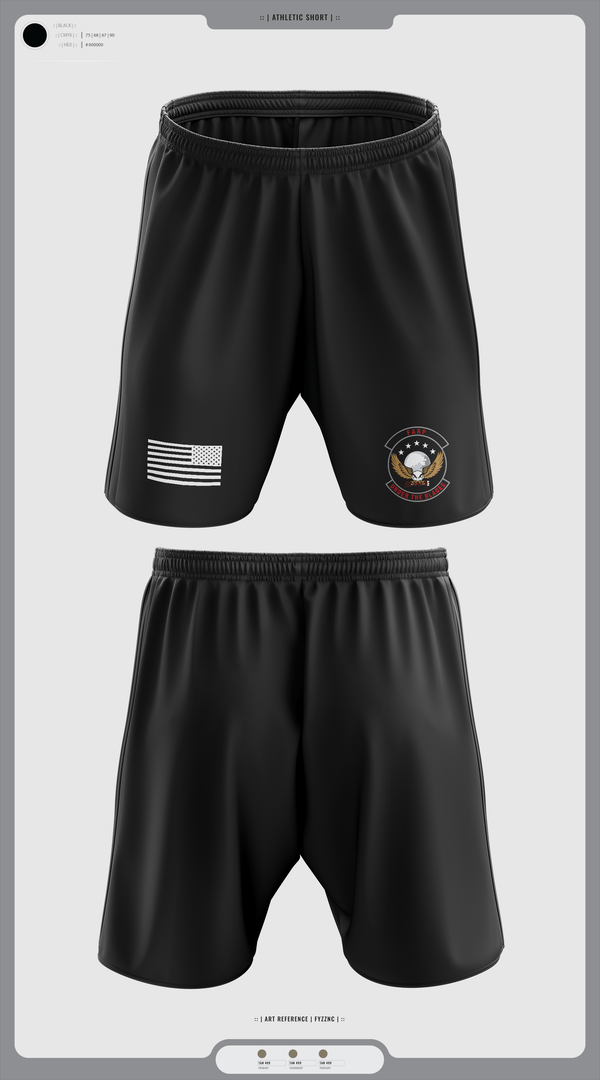 Athletic Shorts With Pockets, FARP, Air Force, Teamtime, Team time, sublimation, custom sports apparel, team uniforms, spirit wear, spiritwear, sports uniforms, custom shirts, team store, custom team store, fundraiser sports, apparel fundraiser