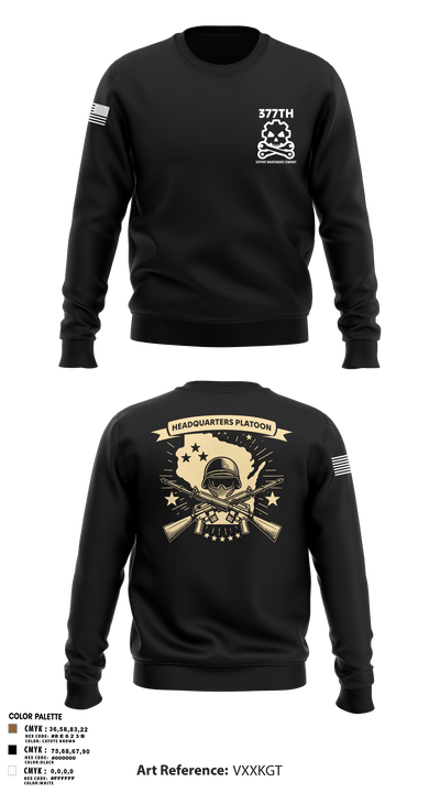 377th SMC 21529568 Crew Neck Sweatshirt - 106