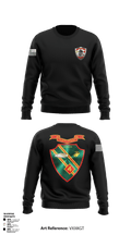 Det. 4 Tows and Scouts 4th Tank Battalion 82433945 Crew Neck Sweatshirt - 1