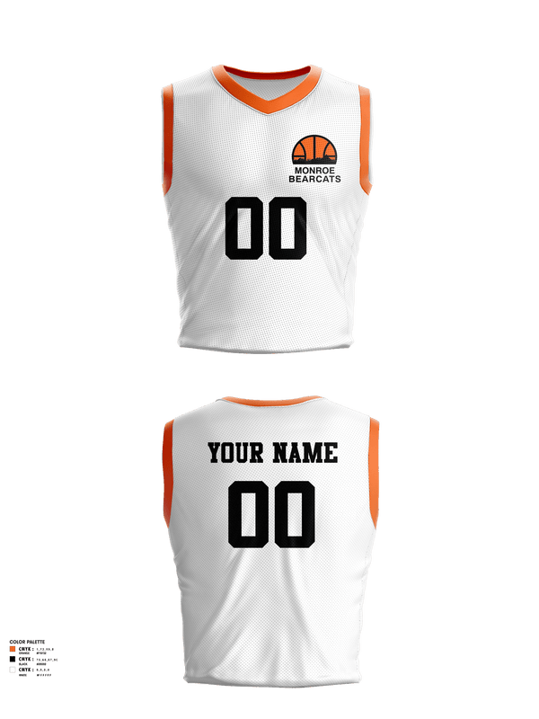Womens Basketball Jersey, Monroe High School Basketball, Women's Basketball, Teamtime, Team time, sublimation, custom sports apparel, team uniforms, spirit wear, spiritwear, sports uniforms, custom shirts, team store, custom team store, fundraiser sports, apparel fundraiser