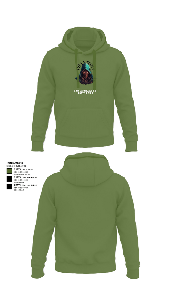 Hoodie, 2nd Platoon Charlie Battery 5-4, Army, Teamtime, Team time, sublimation, custom sports apparel, team uniforms, spirit wear, spiritwear, sports uniforms, custom shirts, team store, custom team store, fundraiser sports, apparel fundraiser