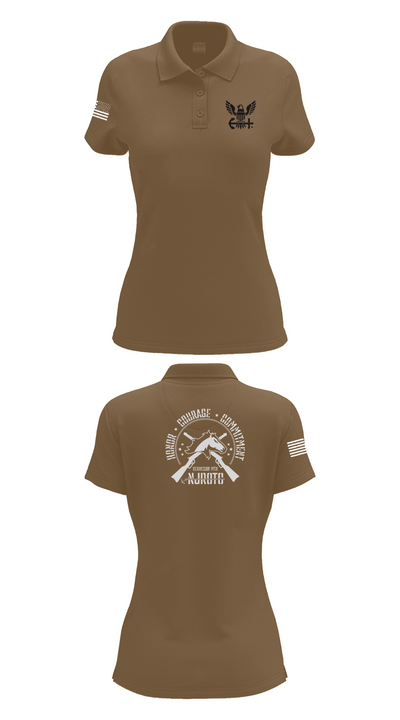 Kennesaw Mountain NJROTC 60987688 Women's Short Sleeve Performance Polo  - 14