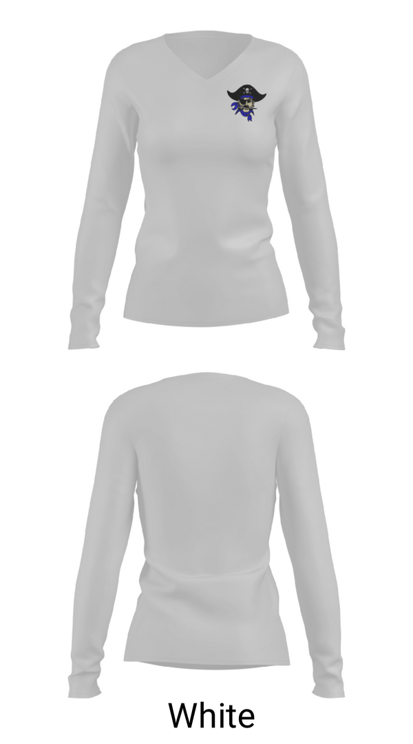 Womens Long Sleeve Vneck Shirt, Hankinson Public School Basketball, Men's Basketball, Teamtime, Team time, sublimation, custom sports apparel, team uniforms, spirit wear, spiritwear, sports uniforms, custom shirts, team store, custom team store, fundraiser sports, apparel fundraiser