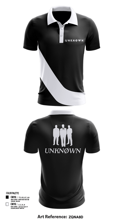 UNKNØWN 1359763 Short Sleeve Performance Polo - 127