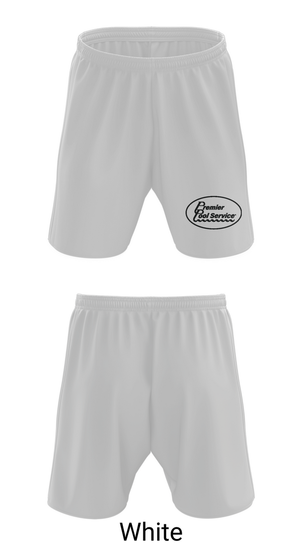 Athletic Shorts With Pockets, Premier Pool Service, , Teamtime, Team time, sublimation, custom sports apparel, team uniforms, spirit wear, spiritwear, sports uniforms, custom shirts, team store, custom team store, fundraiser sports, apparel fundraiser