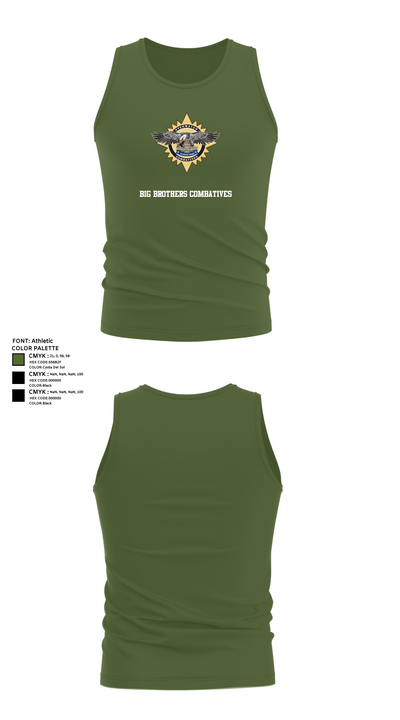 BIG BROTHERS COMBATIVES 49516919 Tank Top - 56