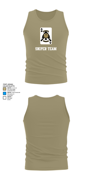 Tank Top, Sniper Team, , Teamtime, Team time, sublimation, custom sports apparel, team uniforms, spirit wear, spiritwear, sports uniforms, custom shirts, team store, custom team store, fundraiser sports, apparel fundraiser
