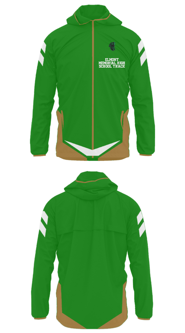 Windbreaker, Elmont Memorial High School Track, Track & Field, Teamtime, Team time, sublimation, custom sports apparel, team uniforms, spirit wear, spiritwear, sports uniforms, custom shirts, team store, custom team store, fundraiser sports, apparel fundraiser