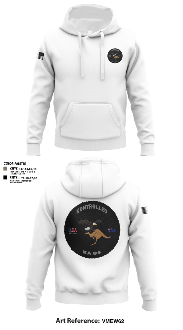 Hoodie, Kontrolled Kaos, , Teamtime, Team time, sublimation, custom sports apparel, team uniforms, spirit wear, spiritwear, sports uniforms, custom shirts, team store, custom team store, fundraiser sports, apparel fundraiser