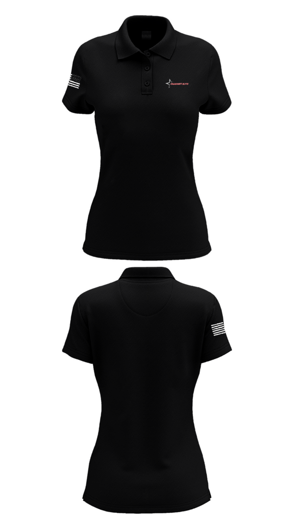 Women's Short Sleeve Performance Polo, Crashout elite, Men's Basketball, Teamtime, Team time, sublimation, custom sports apparel, team uniforms, spirit wear, spiritwear, sports uniforms, custom shirts, team store, custom team store, fundraiser sports, apparel fundraiser
