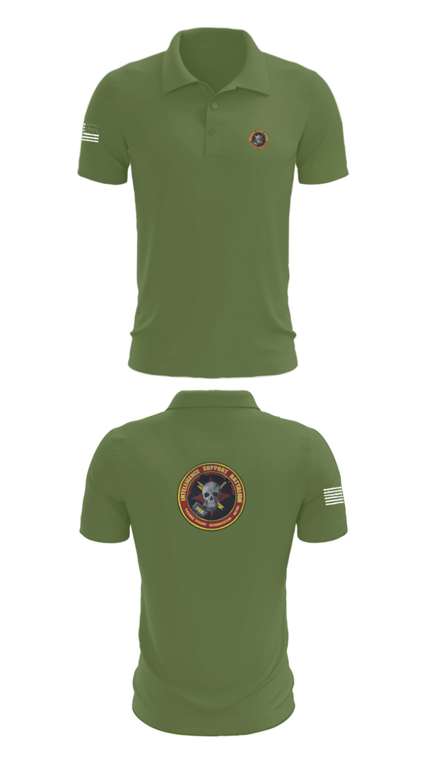 Short Sleeve Performance Polo, Battle Space Surveillance Company, Marines, Teamtime, Team time, sublimation, custom sports apparel, team uniforms, spirit wear, spiritwear, sports uniforms, custom shirts, team store, custom team store, fundraiser sports, apparel fundraiser