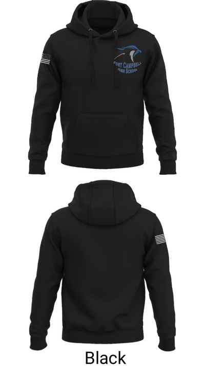 Fort Campbell High School Tennis 11908466 Hoodie - 10