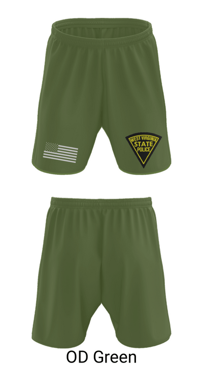 West Virginia State Police 52894228 Athletic Shorts With Pockets - 47