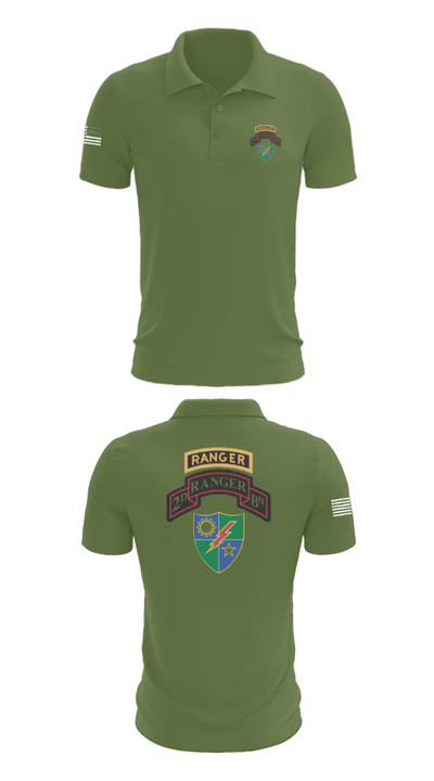 2nd Battalion 75th Ranger Regiment 36081201 Short Sleeve Performance Polo - 47