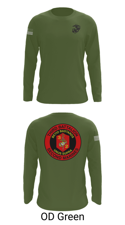 V3/2 53634498 Long Sleeve Performance Shirt 46