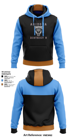 Hoodie, Umpires, Baseball, Teamtime, Team time, sublimation, custom sports apparel, team uniforms, spirit wear, spiritwear, sports uniforms, custom shirts, team store, custom team store, fundraiser sports, apparel fundraiser
