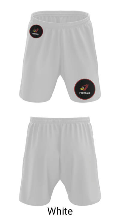 Del valle cardinals 56300531 Athletic Shorts With Pockets - 1