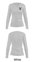 Falcons Volleyball 23896464 Women's Long Sleeve V-neck Shirt - 16