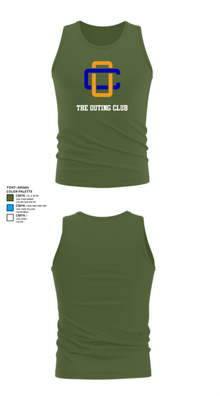 Tank Top, The Outing Club, Spirit Store, Teamtime, Team time, sublimation, custom sports apparel, team uniforms, spirit wear, spiritwear, sports uniforms, custom shirts, team store, custom team store, fundraiser sports, apparel fundraiser