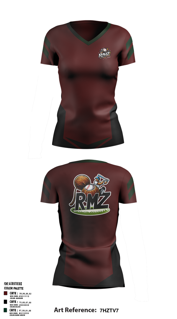 Womens Short Sleeve Vneck Shirt, RMZ, Softball, Teamtime, Team time, sublimation, custom sports apparel, team uniforms, spirit wear, spiritwear, sports uniforms, custom shirts, team store, custom team store, fundraiser sports, apparel fundraiser