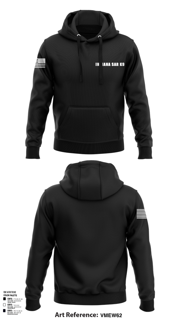 Hoodie, Indiana SAR K9, , Teamtime, Team time, sublimation, custom sports apparel, team uniforms, spirit wear, spiritwear, sports uniforms, custom shirts, team store, custom team store, fundraiser sports, apparel fundraiser