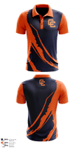 Clarke County High School Swimming 29133157 Short Sleeve Performance Polo - 41